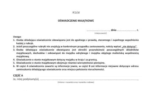 Wyjaśnienie do oświadczenia majątkowego: jak uniknąć błędów?